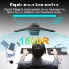 Minifire Écran PC Incurvé 27 Pouces 120Hz - Panneau VA 1500R Full HD (1920 x 1080p), Temps de Réponse MPRT 1ms, sRGB 110%, Filtr