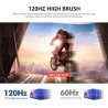 Gawfolk cran24,5 Pouces Moniteur incurvé avec Haut-parleurs intégrés, 3000R 120Hz écran de Jeu PC Full HD 1080P, HDMI 2.0, VGA, 