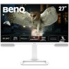 BenQ EW2790U 4K Écran, 27", 3840x1260, P3 98%, Technologie AI Contrast Exclusive, Haut-parleurs 2.1 intégrés avec Caisson de Bas