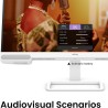 BenQ EW2790U 4K Écran, 27", 3840x1260, P3 98%, Technologie AI Contrast Exclusive, Haut-parleurs 2.1 intégrés avec Caisson de Bas