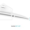 BenQ EW3290U 4K Écran, 32", 3840x1260, P3 98%, Technologie AI Contrast Exclusive, Haut-parleurs 2.1 intégrés avec Caisson de Bas