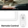 BenQ EW3290U 4K Écran, 32", 3840x1260, P3 98%, Technologie AI Contrast Exclusive, Haut-parleurs 2.1 intégrés avec Caisson de Bas