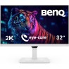 Moniteur BenQ GW3290QT (32 pouces, QHD, IPS, chargeur USB-C, DP / HDMI, design ergonomique, microphone à réduction de bruit) com