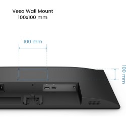 Benq moniteur gw2491e 23.8" 1080p fhd, 100 hz, ips, eye-care, hdmi, display port, bordure ultra fine, certifié tuv, flicker-free