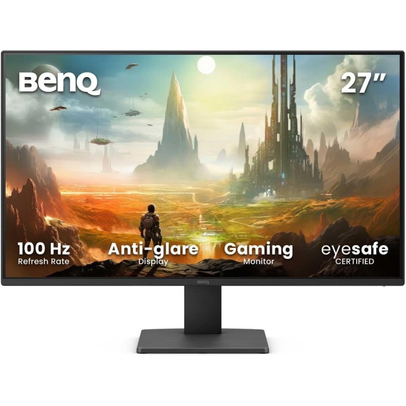 Benq moniteur gw2791e 27" 1080p fhd, 100 hz, ips, eye-care, hdmi, displayport, bordure ultra fine, certifié tuv, flicker-free, l