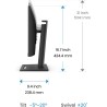 Benq gw2790t moniteur de bureau à domicile 27 pouces ips 1080p, 100 hz, design ergonomique, srgb 99%, vesa, hdmi, dp, b.i., low 