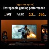 Moniteur Gaming ASUS TUF VG279QM5A – 27", Full HD, Fast-IPS, 240Hz, 0,3ms, G-Sync, FreeSync Premium, ELMB Sync, 99% sRGB, Displa