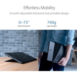 ASUS ProArt PA148CTV - Ecran PC portable et tactile 14" Full HD - Dalle IPS - 1920x1080 - 300cd/m² - 2x USB-C et Micro-HDMI - 10