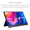 ASUS ProArt PA148CTV - Ecran PC portable et tactile 14" Full HD - Dalle IPS - 1920x1080 - 300cd/m² - 2x USB-C et Micro-HDMI - 10