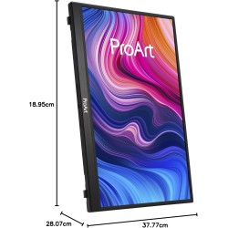 ASUS ProArt PA148CTV - Ecran PC portable et tactile 14" Full HD - Dalle IPS - 1920x1080 - 300cd/m² - 2x USB-C et Micro-HDMI - 10