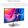 ASUS PA279CV, Noir / Aluminium brossé, 27" 4K USB-C