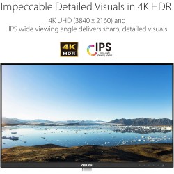 ASUS PA279CV, Noir / Aluminium brossé, 27" 4K USB-C