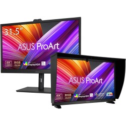 ASUS ProArt PA32DC - Ecran PC OLED 32'' 4K - 3840x2160-0,1 ms - Display Port, 3X HDMI, 1xUSB-C 65W & 4X USB-A - 99% DCI-P3 - Del