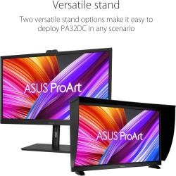 ASUS ProArt PA32DC - Ecran PC OLED 32'' 4K - 3840x2160-0,1 ms - Display Port, 3X HDMI, 1xUSB-C 65W & 4X USB-A - 99% DCI-P3 - Del
