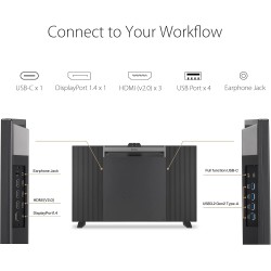 ASUS ProArt PA32DC - Ecran PC OLED 32'' 4K - 3840x2160-0,1 ms - Display Port, 3X HDMI, 1xUSB-C 65W & 4X USB-A - 99% DCI-P3 - Del
