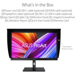 ASUS ProArt PA32DC - Ecran PC OLED 32'' 4K - 3840x2160-0,1 ms - Display Port, 3X HDMI, 1xUSB-C 65W & 4X USB-A - 99% DCI-P3 - Del