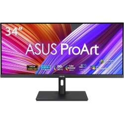 ASUS ProArt PA348CGV - Ecran PC 34'' UWQHD - Dalle IPS - 120Hz - 2 ms - 3440x1440-300cd/m² - Display Port, 2X HDMI, 1xUSB-C 90W 