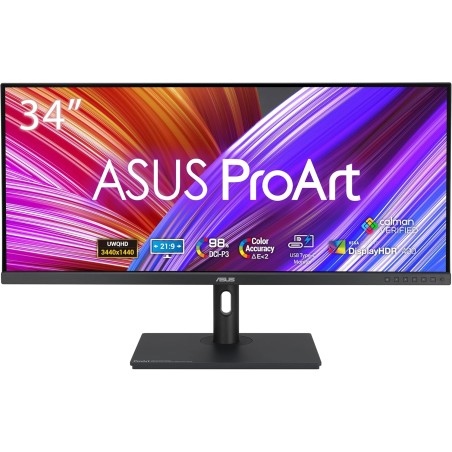 ASUS ProArt PA348CGV - Ecran PC 34'' UWQHD - Dalle IPS - 120Hz - 2 ms - 3440x1440-300cd/m² - Display Port, 2X HDMI, 1xUSB-C 90W 