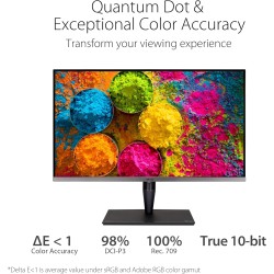 ASUS ProArt PA32UCG-K - Ecran PC 32'' 4K IPS MiniLED - 3840x2160 - 120Hz - 1600cd/m² - Display Port, 3x HDMI, 2xUSB-C Thunderbol