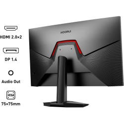 KOORUI Ecran PC Gamer 27 Pouces, Fast IPS 200Hz HDR 400 1ms, Gaming Ecran Ordinateur, DCI-P3 95% 350 nit, Adaptive-Sync,Compatib