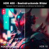 KOORUI 27 Pouces ecran pc Gamer, 200Hz 1ms Fast IPS, FHD Moniteur Adaptive Sync, Montage VESA 75 x 75 mm Possible, Inclinaison r