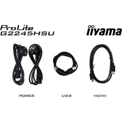 Iiyama g-master noir hawk, ips, 1920x1080@100hz, 1ms, 300cd/m², 1000:1, haut-parleurs, 1xhdmi, 1xdisplayport, usb hub (2x2.0), n