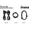 Iiyama g-master noir hawk, ips, 1920x1080@100hz, 1ms, 300cd/m², 1000:1, haut-parleurs, 1xhdmi, 1xdisplayport, usb hub (2x2.0), n