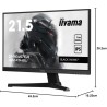 Iiyama g-master noir hawk, ips, 1920x1080@100hz, 1ms, 300cd/m², 1000:1, haut-parleurs, 1xhdmi, 1xdisplayport, usb hub (2x2.0), n