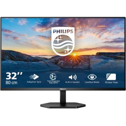 Philips 32E1N3100LA - Moniteur Full HD 32 Pouces, Haut-Parleur intégré, inclinable (1920x1080, VGA, HDMI 1.4), Noir