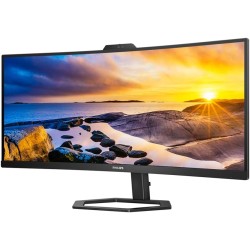Philips 34E1C5600HE - 5000 Series - LED-Monitor - gebogen - 34"" - 3440 x 1440 WQHD @ 100 Hz - VA - 300 CD/m? - 3000:1-4 ms - HD