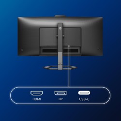 Philips 34E1C5600HE - 5000 Series - LED-Monitor - gebogen - 34"" - 3440 x 1440 WQHD @ 100 Hz - VA - 300 CD/m? - 3000:1-4 ms - HD