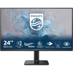Philips 24E2N1100LB - Moniteur Full HD 24 Pouces, synchronisation d'image adaptative (1920x1080, 100 Hz, 1x D-Sub, 1x HDMI 1.4) 