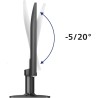 Philips 24E2N1100LB - Moniteur Full HD 24 Pouces, synchronisation d'image adaptative (1920x1080, 100 Hz, 1x D-Sub, 1x HDMI 1.4) 