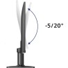 Philips 24E1N1200A - Moniteur Full HD 24 Pouces, 120 Hz, Adaptive Sync., Haut-parleurs (1920x1080, 1x D-Sub, 1x HDMI 1.4, 1x Dis