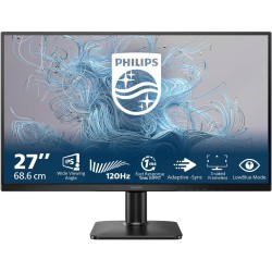 Philips Moniteur 27E2N1110 27 Pouces FHD, 120 Hz, IPS, 1 ms MPRT, Adaptive Sync (1920 x 1080, HDMI 1x 1.4, DP) Noir/Rouge