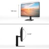 Philips 24e1n1300ae - moniteur fhd 234 pouces, 100 hz, ips, 1ms, alimentation usb-c, hauteur réglable, haut-parleurs, mode lowbl