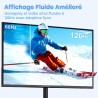 Minifire Écran PC 22 Pouces FHD (1920 x 1080), 120Hz, 107% sRGB, Mode Faible lumière Bleue, Angle de Vision de 178°, Design de M