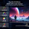 Minifire Écran PC Gaming Incurvé 34 Pouces, 2K UWQHD(3440x1440),1ms MPRT, 165Hz(DP), 100Hz(HDMI), AMD FreeSync, Moniteur Gaming 