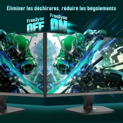 Minifire Écran Gaming 24 Pouces, 200Hz, 1ms, FreeSync, Full HD (1920x1080), Écran sans Bordure, Inclinaison Réglable, 300 Nits, 