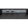 Iiyama Ecran 23,8'' Noir Dalle IPS Ultra Mince 16:9 1920x1080 0.5ms 100Hz 250 CD/m² HDMI DP HPs 15cm Pied réglable en Hauteur + 