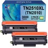 ONLYU Toner TN2510 TN2510XL TN 2510XL TN-2510 XL Compatible avec Brother HL-L2400DWE HL-L2400DW HL-L2445DW DCP-L2627DWE MFC-L280
