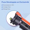 ONLYU Toner TN2510 TN2510XL TN 2510XL TN-2510 XL Compatible avec Brother HL-L2400DWE HL-L2400DW HL-L2445DW DCP-L2627DWE MFC-L280