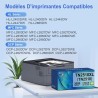 ONLYU Toner TN2510 TN2510XL TN 2510XL TN-2510 XL Compatible avec Brother HL-L2400DWE HL-L2400DW HL-L2445DW DCP-L2627DWE MFC-L280