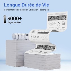 ONLYU Toner TN2510 TN2510XL TN 2510XL TN-2510 XL Compatible avec Brother HL-L2400DWE HL-L2400DW HL-L2445DW DCP-L2627DWE MFC-L280