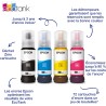 Epson ecotank 104 noir genuine ink bottle,single