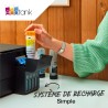 Epson ecotank 104 noir genuine ink bottle,single