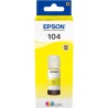 Epson ecotank 104 jaune genuine ink bottle