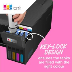 Epson ecotank 104 jaune genuine ink bottle