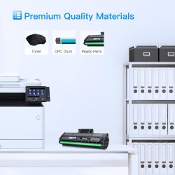 LxTek Compatible Cartouches de Toner Remplacement pour Samsung MLT-D101S pour ML-2160 ML-2165 ML-2165W ML-2168 SCX-3405W SCX-340