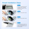 LxTek Compatible Cartouches de Toner Remplacement pour Samsung MLT-D101S pour ML-2160 ML-2165 ML-2165W ML-2168 SCX-3405W SCX-340